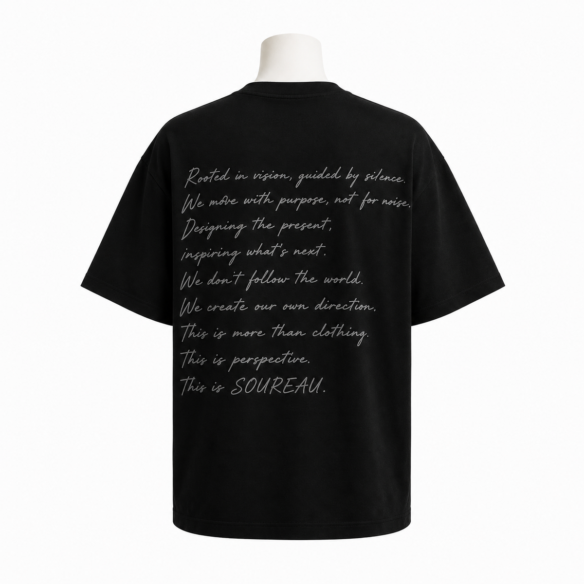 Artistic Black Back